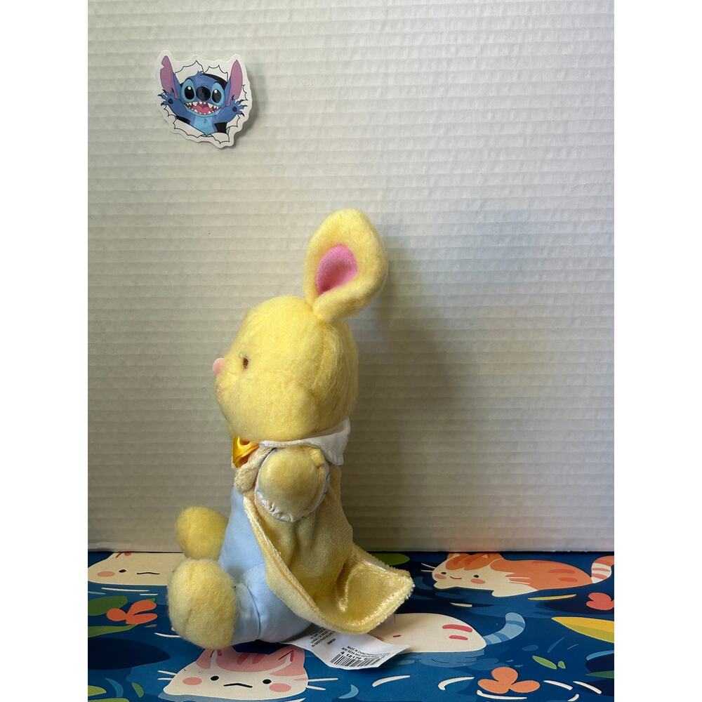 Disney Store Easter Alice In Wonderland March Hare Bean Bag Bunny Rabbit Plush - Picture 10 of 12
